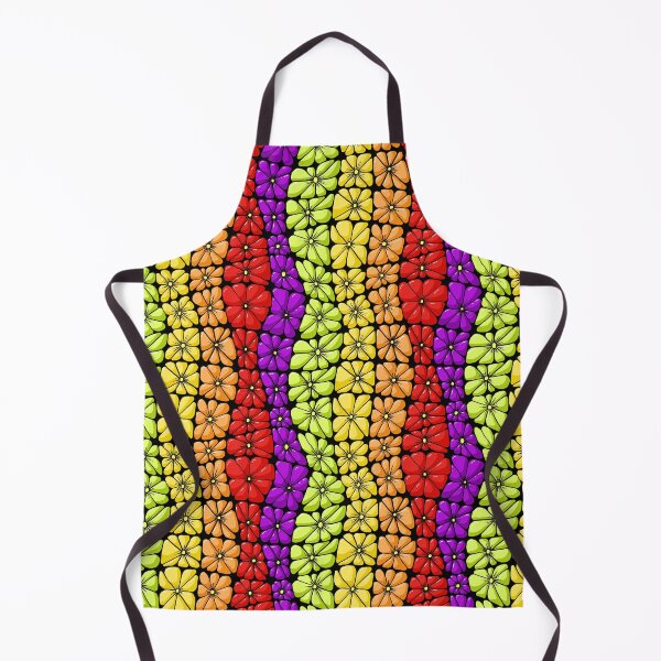 Item preview, Rainbow daisy pattern designed and sold by MistyLakeArt.