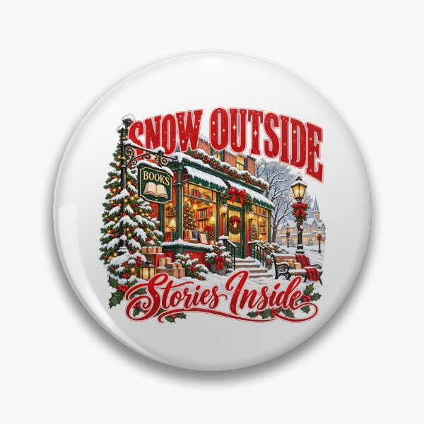 Item preview, Snow Outside Stories Inside designed and sold by krustybel.