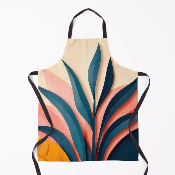 Item preview, Colorful Abstract Leaves Arrangement designed and sold by Vicky Brago-Mitchell®.