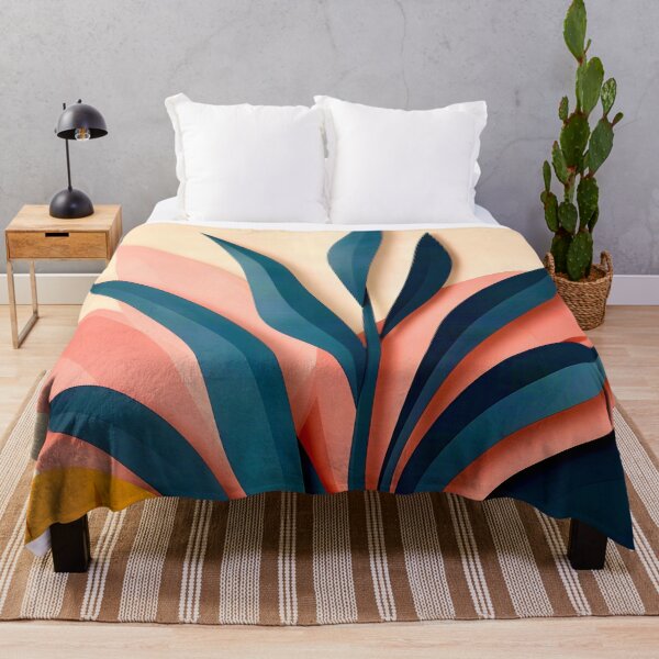 Item preview, Colorful Abstract Leaves Arrangement designed and sold by Vicky Brago-Mitchell®.