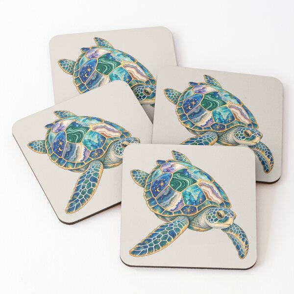 Item preview, Gemstone Sea Turtle with Celestial Shell designed and sold by  MAD's Recreation Studio.