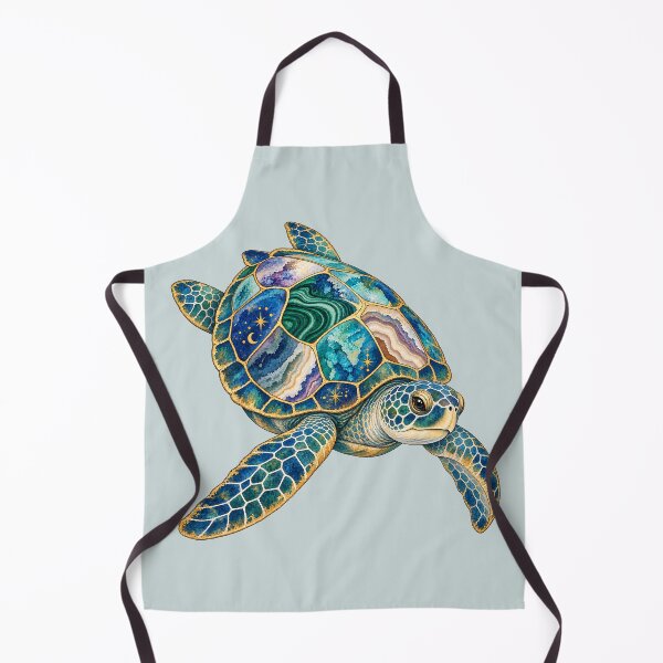 Item preview, Gemstone Sea Turtle with Celestial Shell designed and sold by  MAD's Recreation Studio.