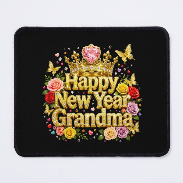 Item preview, Happy New Year Grandma Funny designed and sold by YoutahShop⭐⭐⭐⭐⭐.