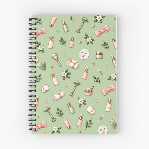 Item preview, Esthetician Skincare Essentials – Sage Green Spa Pattern designed and sold by HO•Designs.