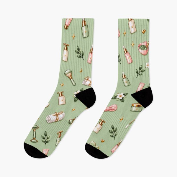 Item preview, Esthetician Skincare Essentials – Sage Green Spa Pattern designed and sold by HO•Designs.