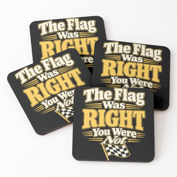 Item preview, The Flag Was Right You Were Not Funny Volleyball Dad Line Judge T-Shirt designed and sold by Trendably.