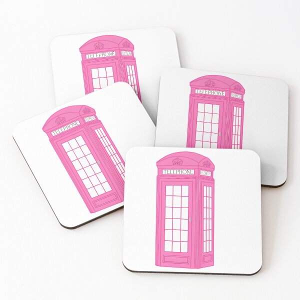 Item preview, Pink Telephone Box designed and sold by OmaElza.