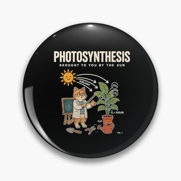 Item preview, Photosynthesis Brought to You By The Sun Cat Humor designed and sold by Redgiant87x.
