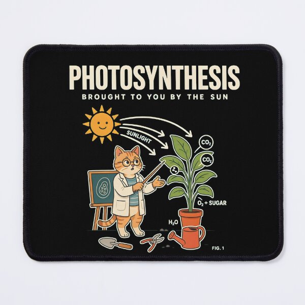 Item preview, Photosynthesis Brought to You By The Sun Cat Humor designed and sold by Redgiant87x.