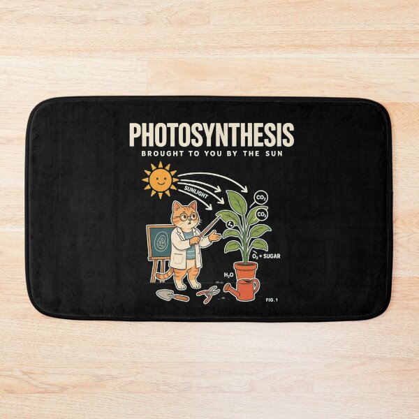 Item preview, Photosynthesis Brought to You By The Sun Cat Humor designed and sold by Redgiant87x.