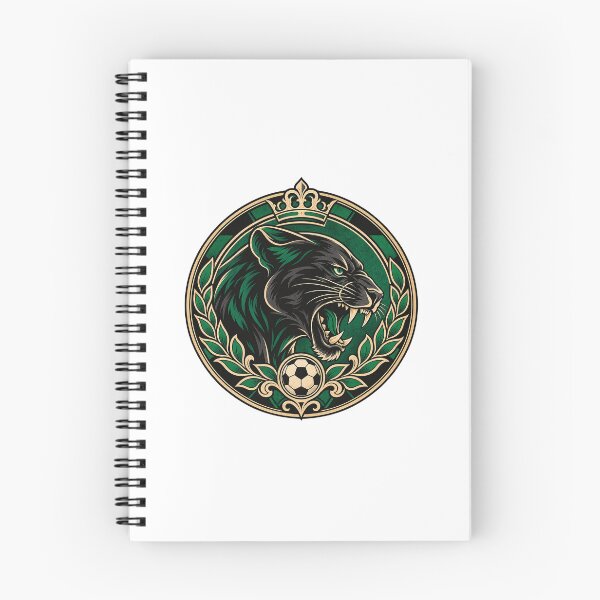 Item preview, Panther Crown Football Crest Black Emerald Badge designed and sold by DriftcoreStudio.