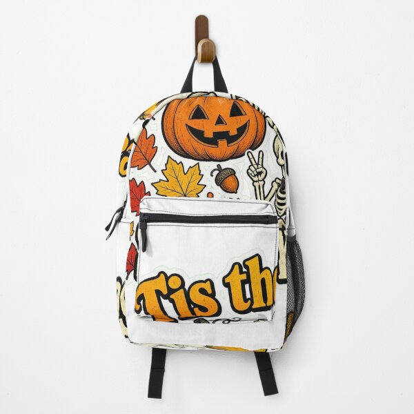Item preview, Tis the Season Spooky Season Retro Halloween Pumpkin Ghost Tee designed and sold by GSideArtStore.