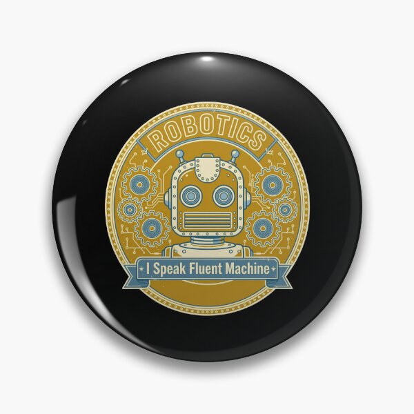 Item preview, Robotics I Speak Fluent Machine Vintage Retro Robot Science designed and sold by jeshands.