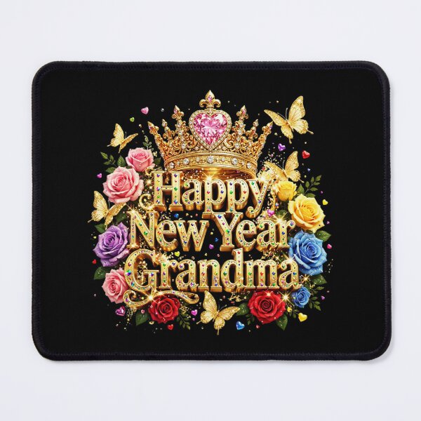 Item preview, Happy New Year Grandma Funny designed and sold by YoutahShop⭐⭐⭐⭐⭐.