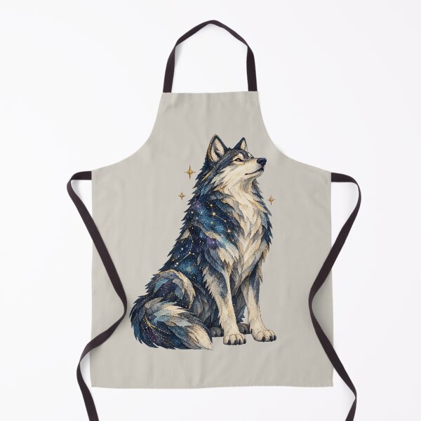 Item preview, Celestial Wolf with Galaxy Fur designed and sold by  MAD's Recreation Studio.