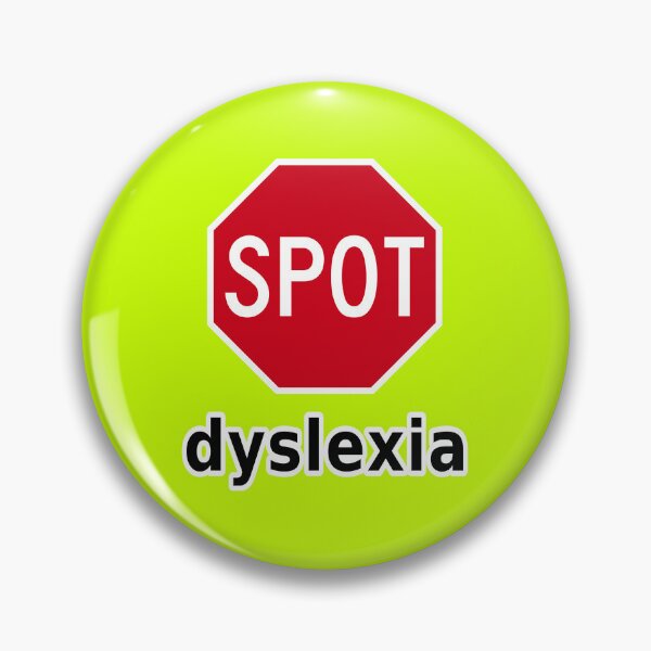 Artikelvorschau, STOP Dyslexie (Kleinbuchstaben) entworfen und verkauft von Karate Octopus.