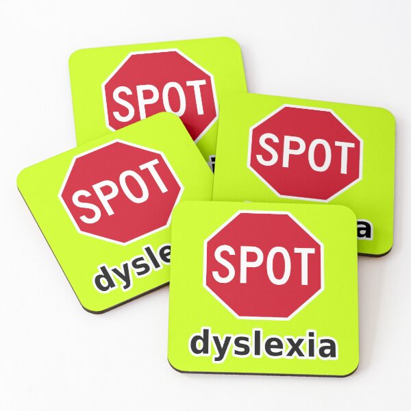 Item preview, STOP Dyslexia (lowercase) designed and sold by Karate Octopus.