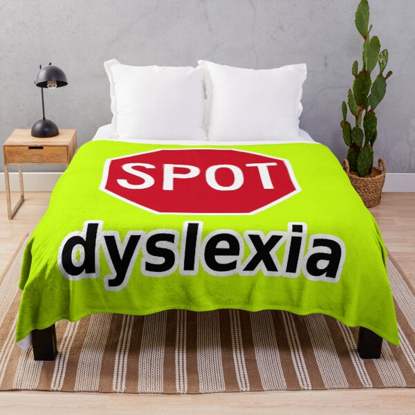 Item preview, STOP Dyslexia (lowercase) designed and sold by Karate Octopus.