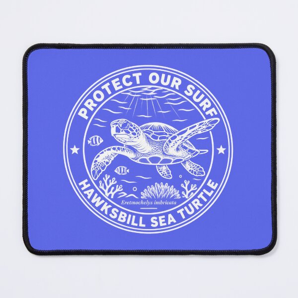 Item preview, Hawksbill Sea Turtle - Protect Our Surf designed and sold by Omaha Jones T-Shirts and More.