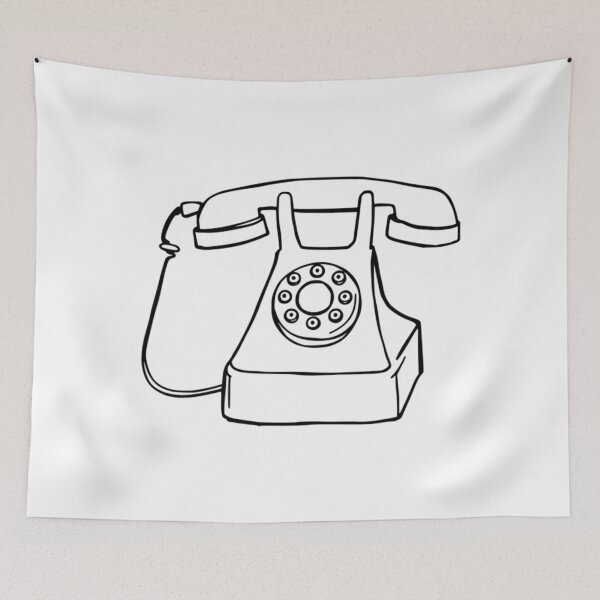 Item preview, Retro Telephone designed and sold by OmaElza.