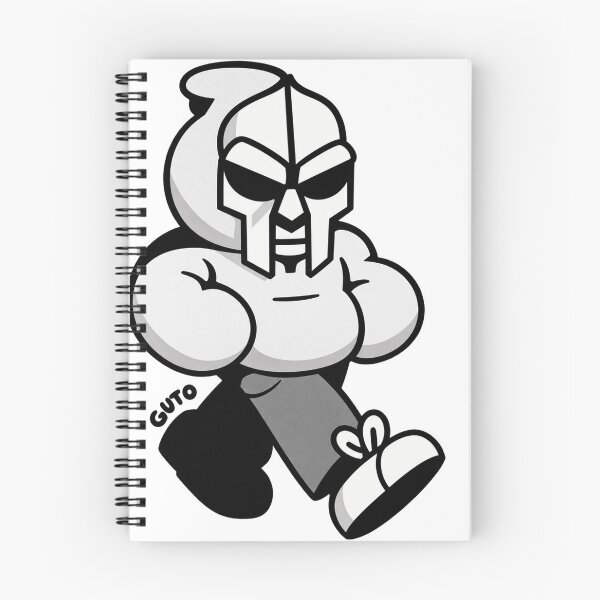 Item preview, Underground Rap Villain Metal Mask Muscular Cartoon Art M designed and sold by UrbanLayers.