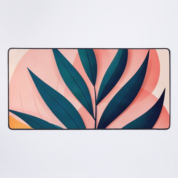 Item preview, Geometric Leaf Composition designed and sold by Vicky Brago-Mitchell®.