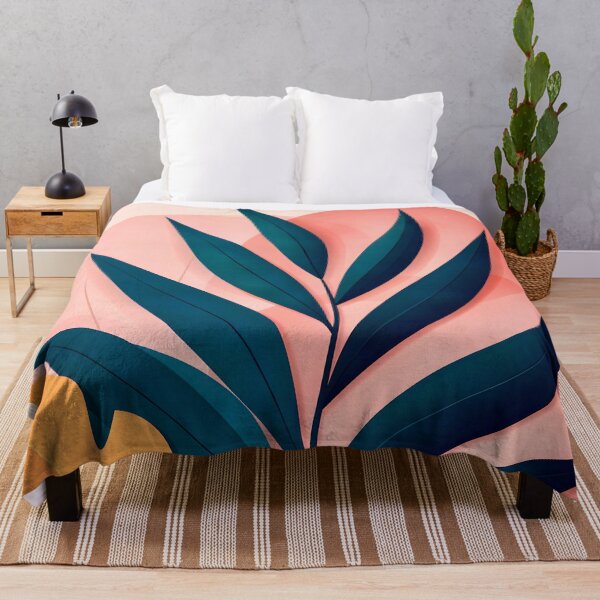 Item preview, Geometric Leaf Composition designed and sold by Vicky Brago-Mitchell®.