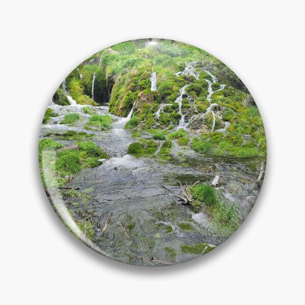 Item preview, Lush Mossy Waterfall and Streams designed and sold by HowlingArcanaWolf.