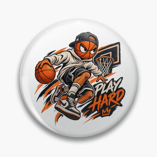 Item preview, Basketball Streetball Cartoon – Play Hard designed and sold by jankizkhan.