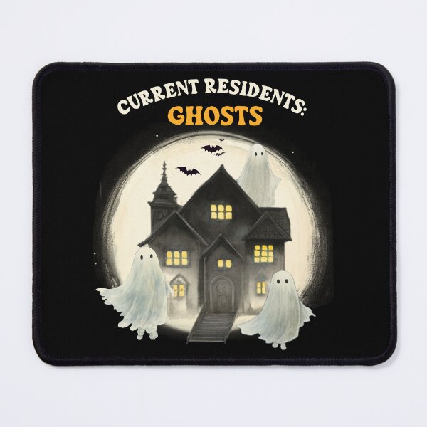Item preview, Current Residents: Ghosts – Haunted House Halloween Design designed and sold by MyMerryMary.