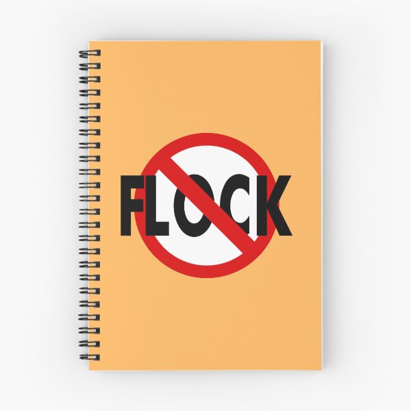 Item preview, No Flock (Word) designed and sold by Karate Octopus.