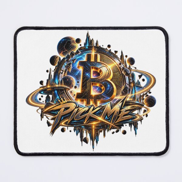 Item preview, Bitcoin Empire – Cosmic Crypto Future designed and sold by PickMeLGK.