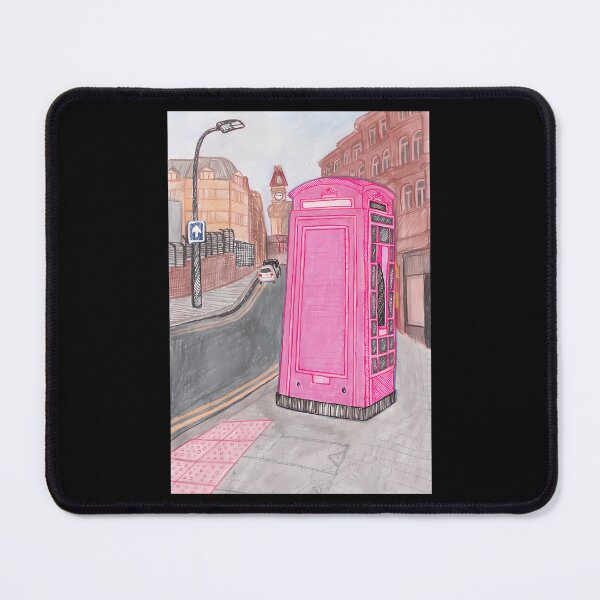 Item preview, Pink Telephone Box designed and sold by OmaElza.
