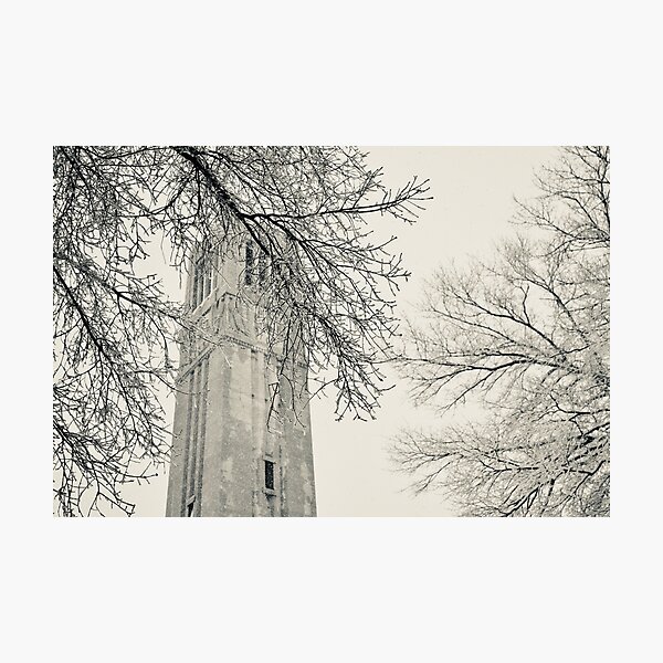 NC State Bell Tower Photographic Print