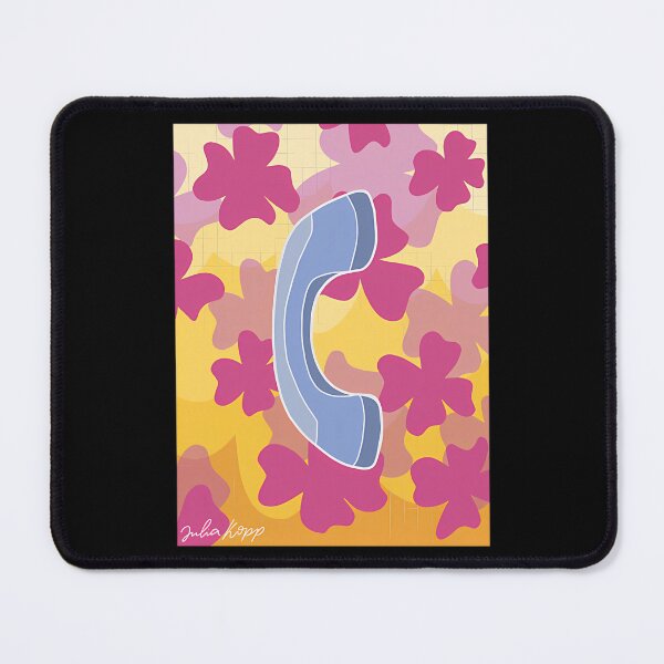 Item preview, Retro Telephone Floral Design designed and sold by OmaElza.