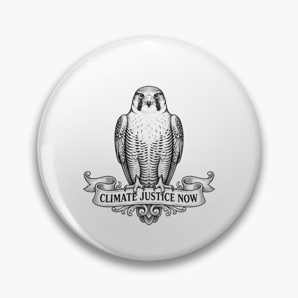 Item preview, Climate Justice Now Falcon Bird Art    designed and sold by Owcomm.