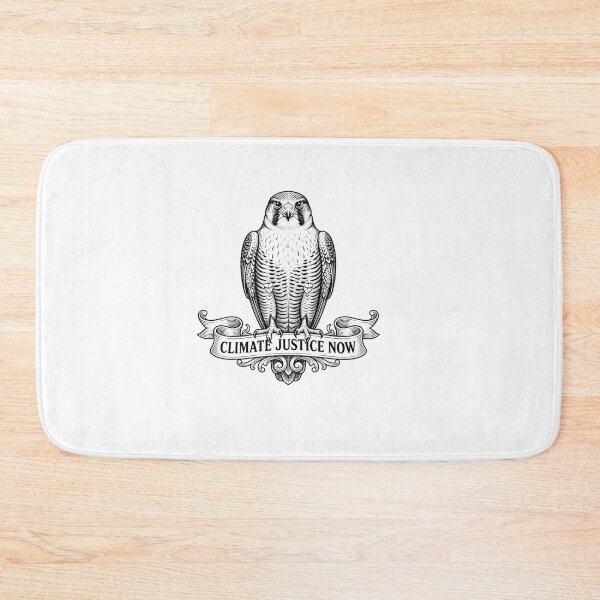 Item preview, Climate Justice Now Falcon Bird Art    designed and sold by Owcomm.