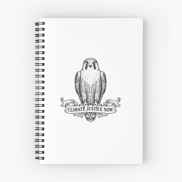 Item preview, Climate Justice Now Falcon Bird Art    designed and sold by Owcomm.