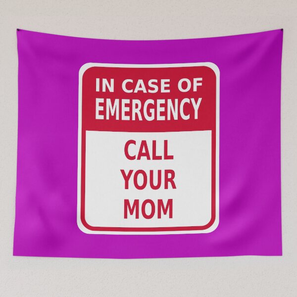 Item preview, In Case of Emergency: Call Your Mom designed and sold by Karate Octopus.