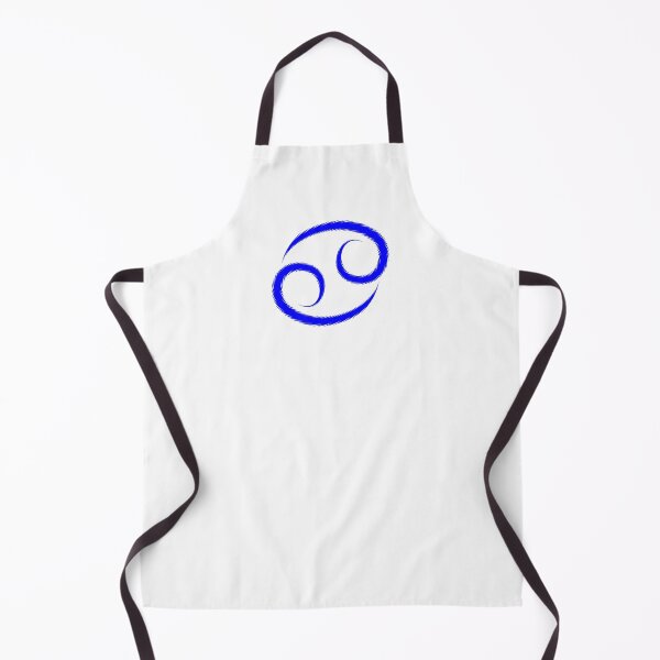 Item preview, Blue Cancer Crab Zodiac Symbol Design designed and sold by pattern-archive.