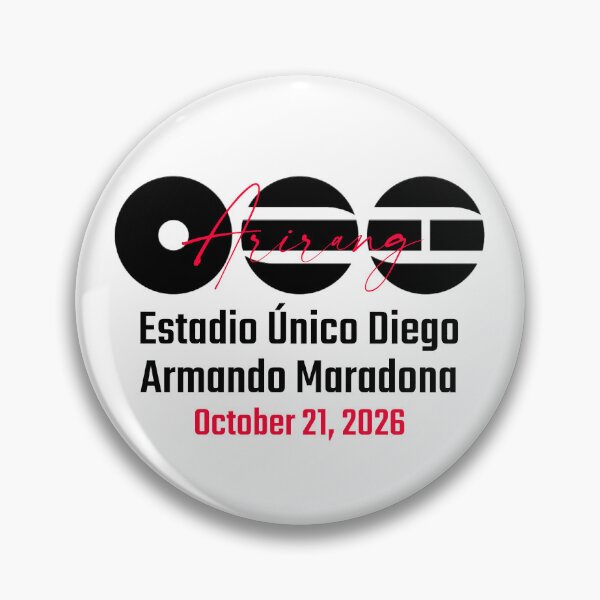 Item preview, BTS Arirang World Tour Estadio Único Diego Armando Maradona D1 designed and sold by MochiNelly Designs.