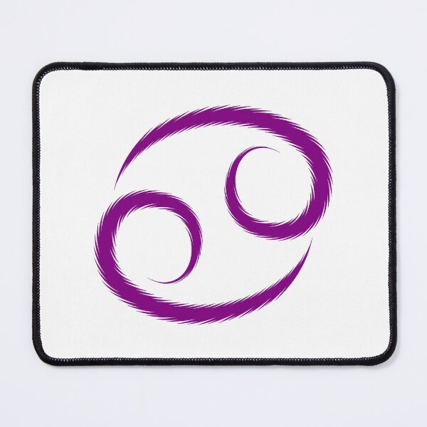 Item preview, Purple Cancer Crab Zodiac Symbol Design designed and sold by pattern-archive.
