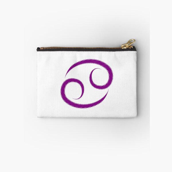 Item preview, Purple Cancer Crab Zodiac Symbol Design designed and sold by pattern-archive.