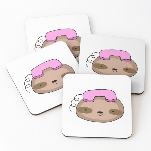 Item preview, Telephone Sloth Face designed and sold by OmaElza.