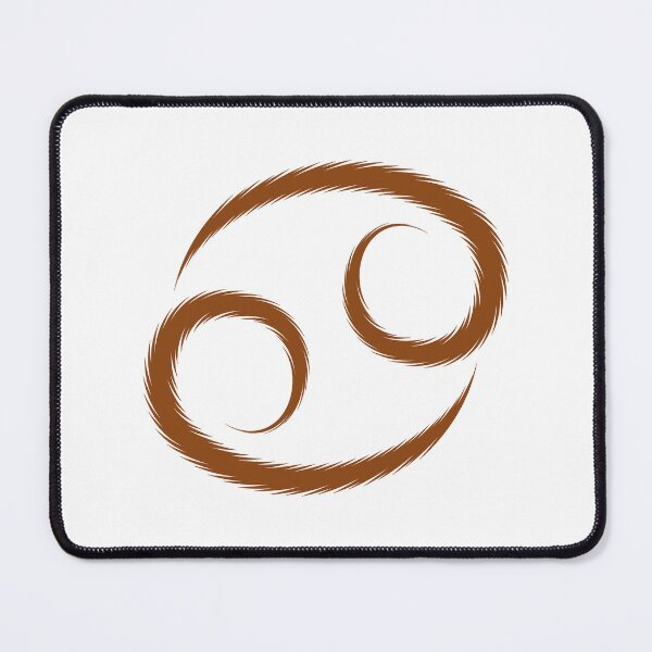 Item preview, Brown Cancer Crab Zodiac Symbol Design designed and sold by pattern-archive.