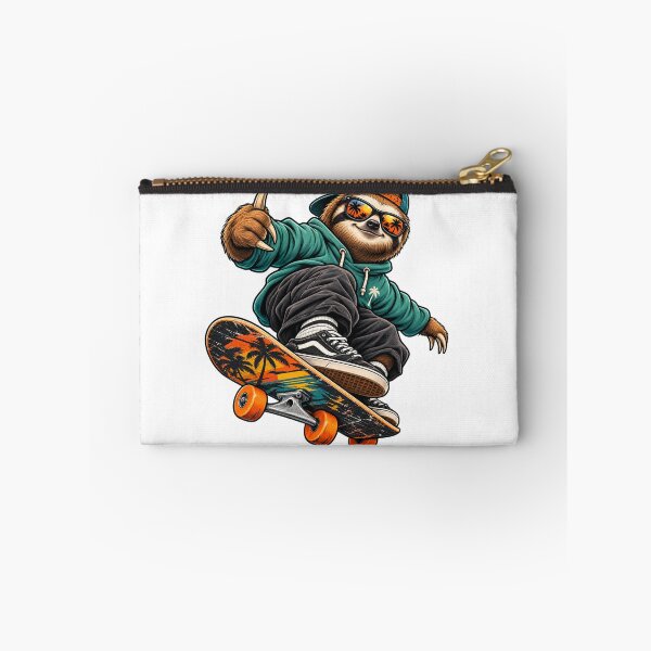 Item preview, Chill Sloth Skateboarding – Summer Vibes designed and sold by jankizkhan.