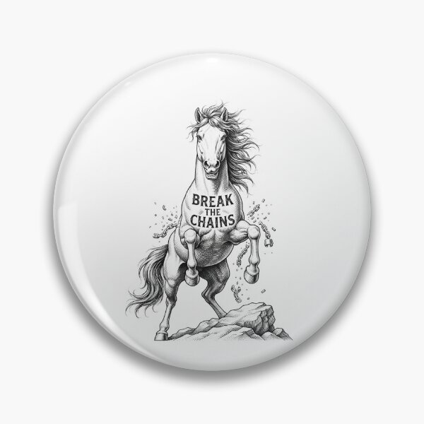 Item preview, Break The Chains Socialist Horse Artwork    designed and sold by Owcomm.