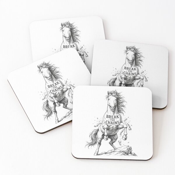 Item preview, Break The Chains Socialist Horse Artwork    designed and sold by Owcomm.