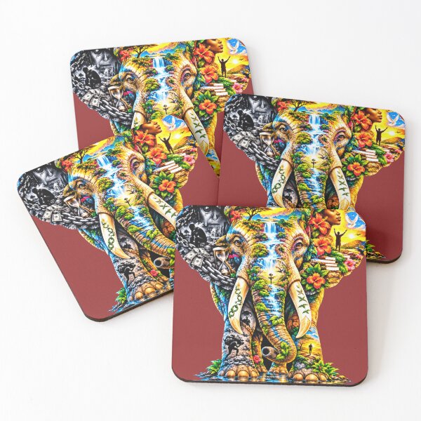 Item preview, Elephant of Transformation — From Struggle to Strength designed and sold by ShalomRebuke Illustartions and more..