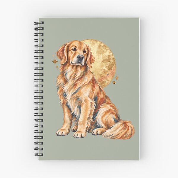 Item preview, Celestial Golden Retriever with Antique Sun designed and sold by  MAD's Recreation Studio.